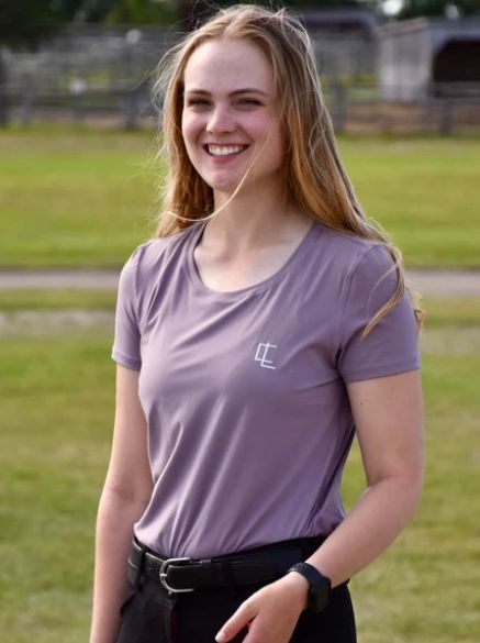 CL Seamless Short Sleeve Tee, Lilac XL