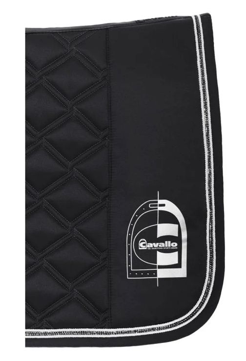 Cavallo Harleen Jump (VS) Saddle Pad - Black / Full Size NEW