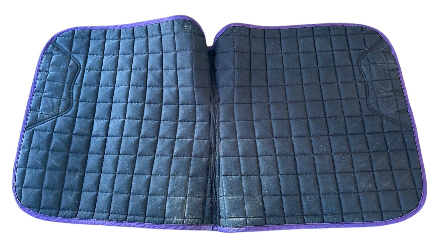 LeMieux Pro Sport Suede Classic Dressage Square Saddle Pad Size Small / Medium Purple