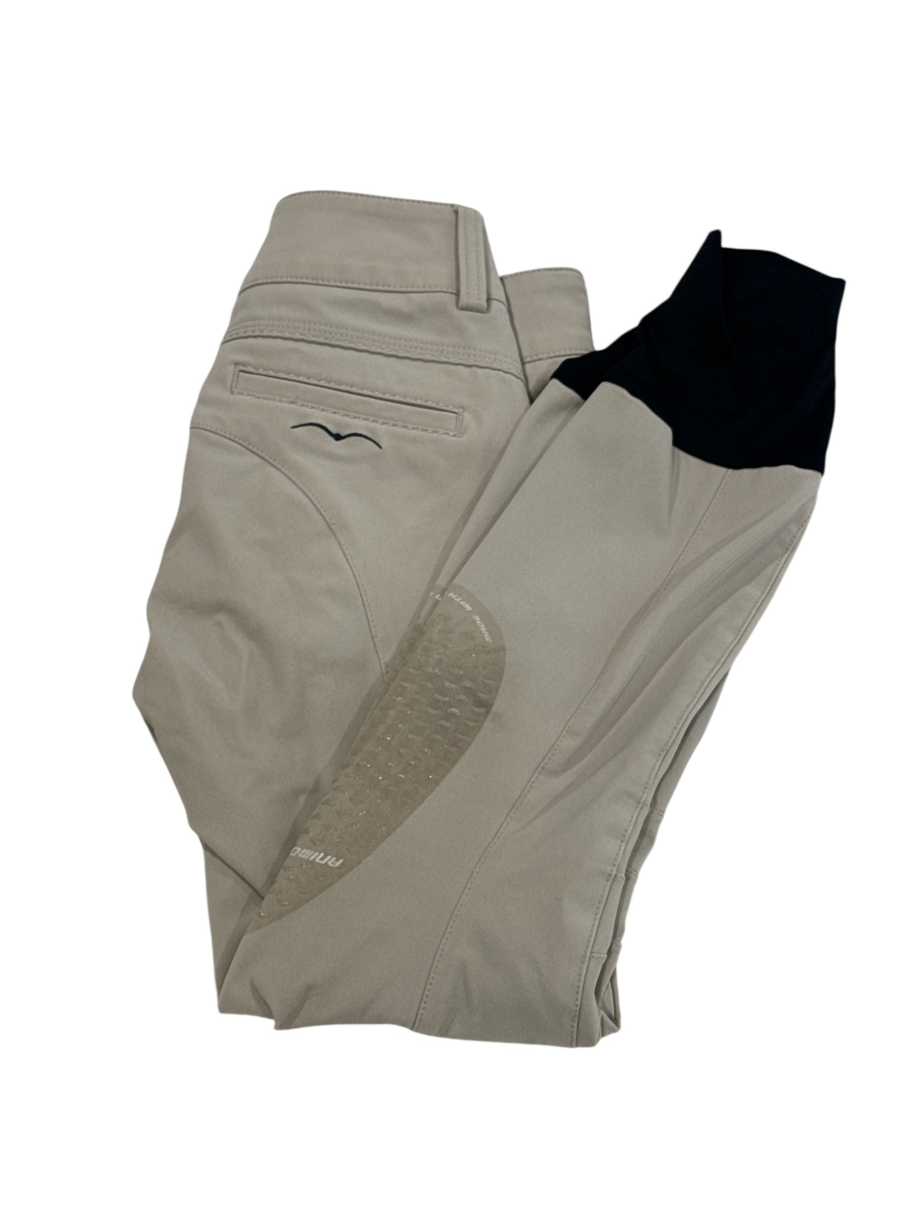 Animo Naspre Women's Knee Grip Breeches Tan Size IT40 (US 26)