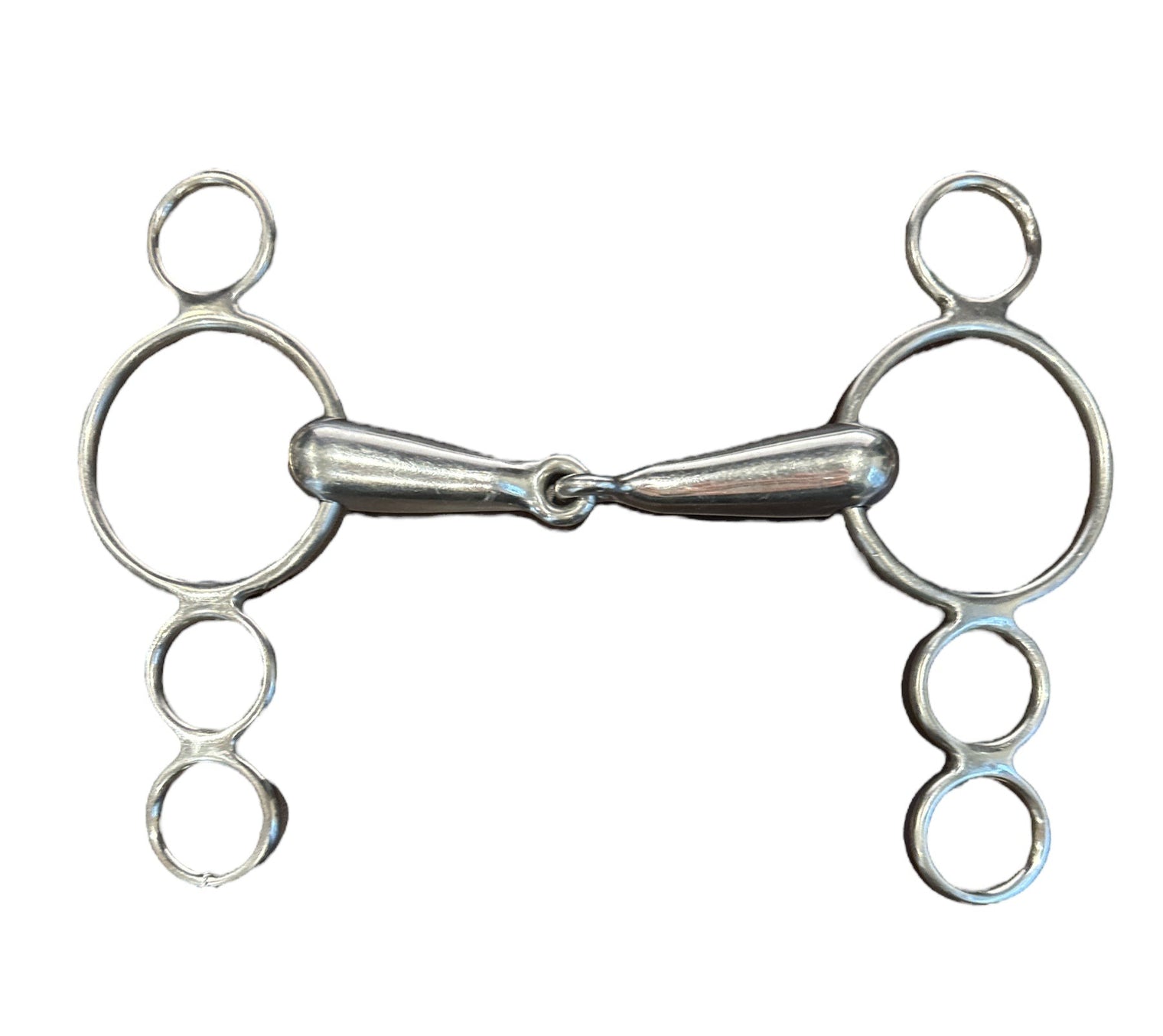 3 - Ring Elevator Snaffle Bit 5"