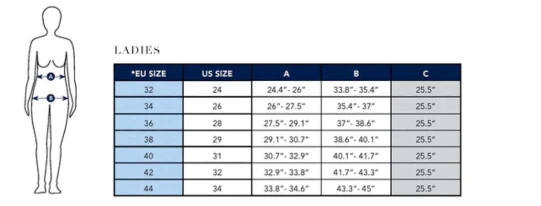 Kingsland Women's Classic Collection KLkadi Knee Grip Breeches - Grey Pinstripe / Size EU 44 (US 34)  NEW