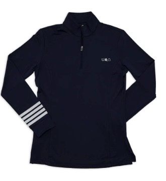 Sport Horse Lifestyle Orleen Women's Sun Shirt - Navy / Size Large