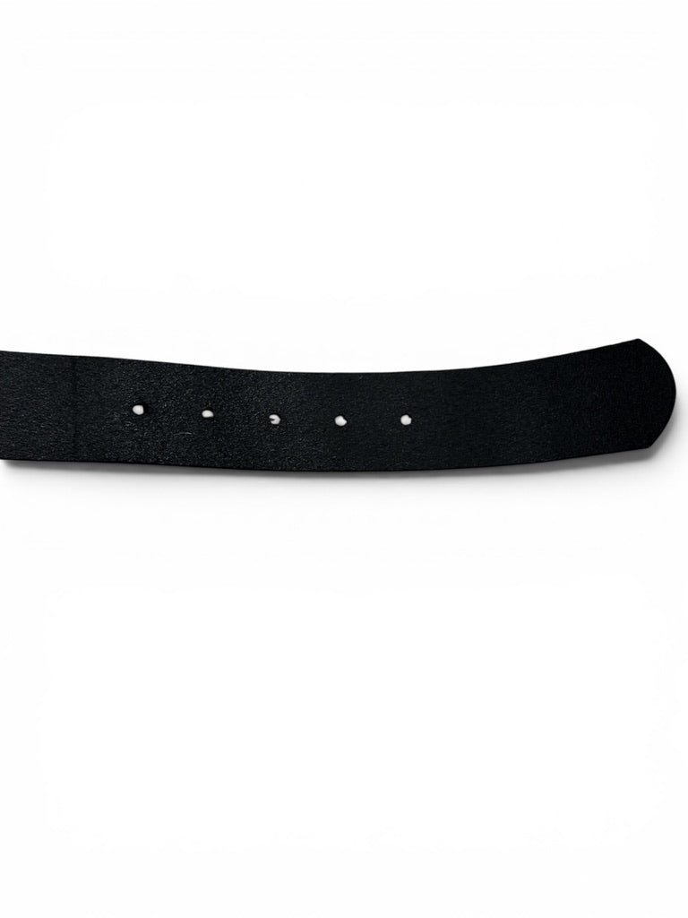 Black belt on a white background