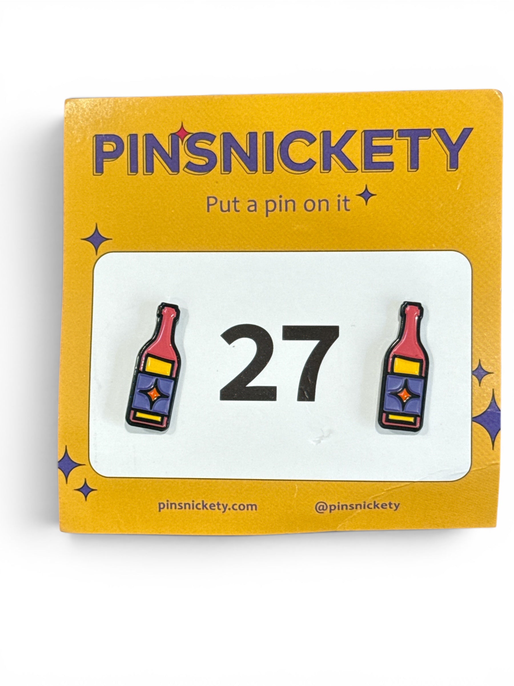 Pinsnickety Hot Sauce Bottle Number Pins NEW