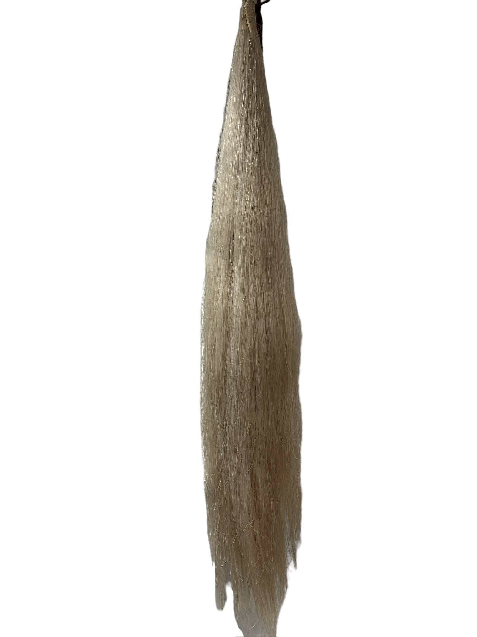 Grey White Tail Extension / Length 37"