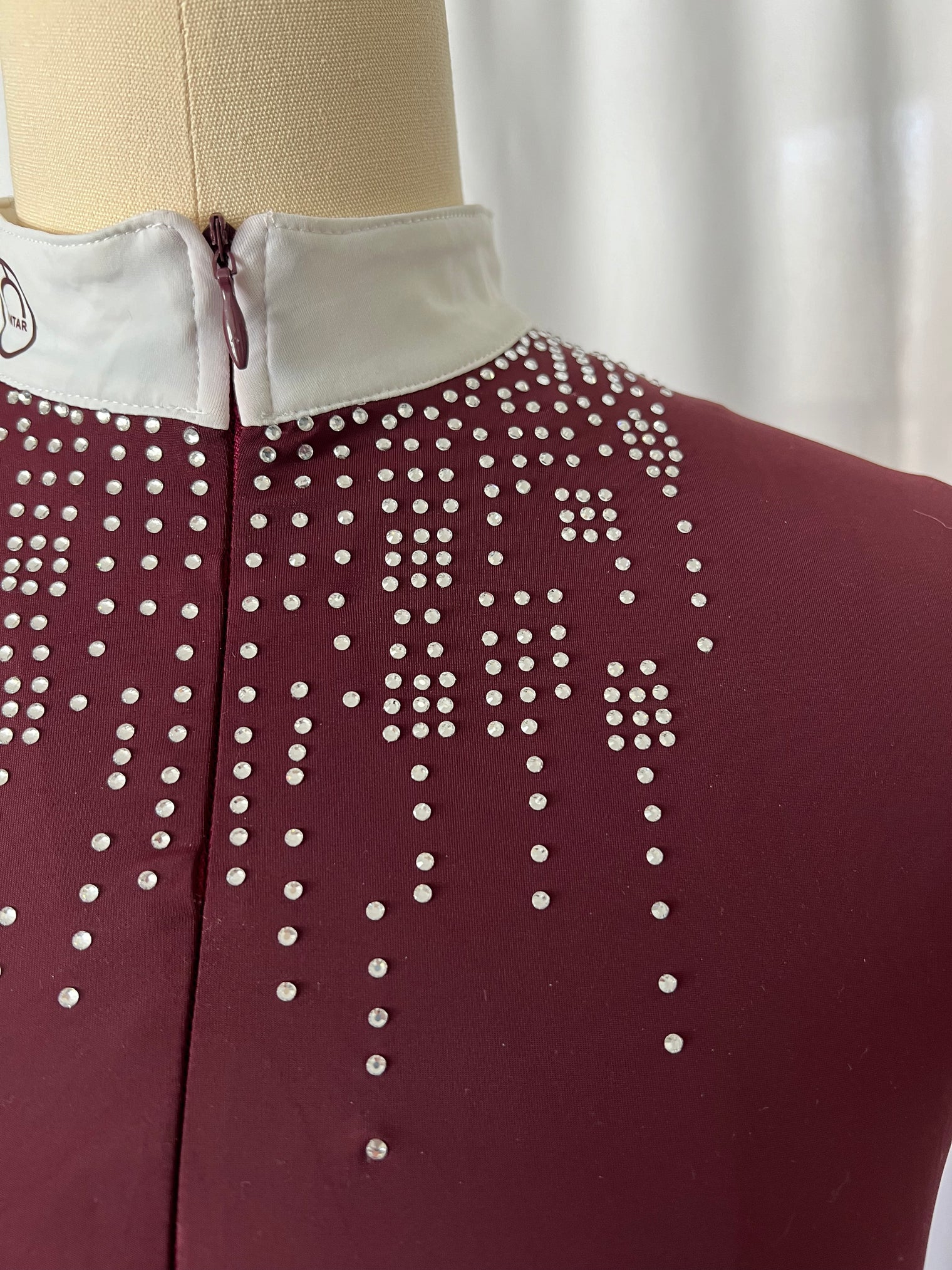 Montar Thora Competition Short Sleeve Shirt - Plum / Size XS