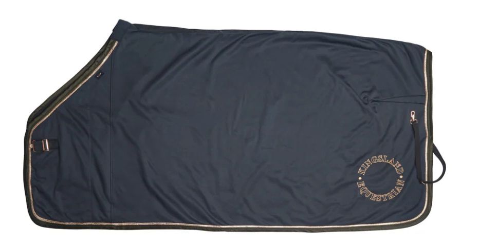 Kingsland KL Sofia Fleece Show Rug - Navy Size 5'6" / 125cm NEW