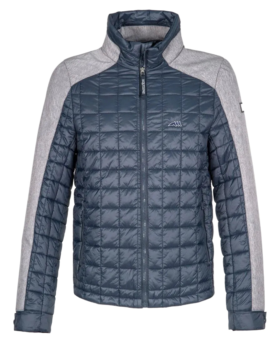 Equiline Men's Padded Jacket - Navy / Size Medium