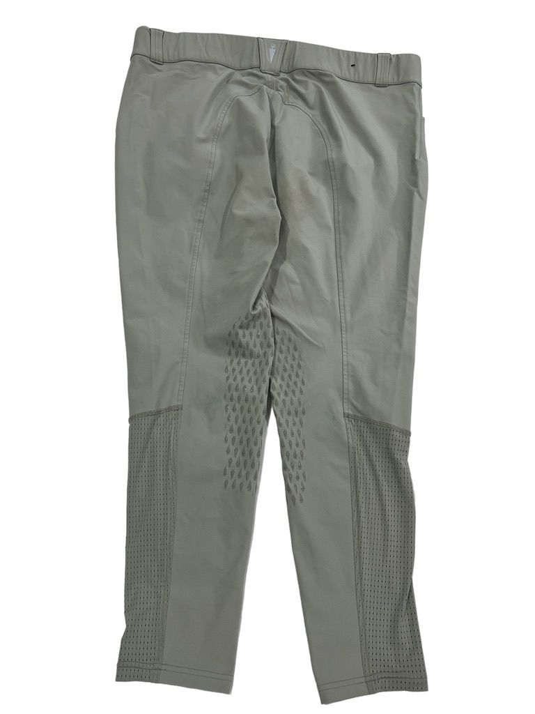 Kerrits Women’s Affinity Ice Fil Knee Patch Breech Sand (Tan) / Size XL