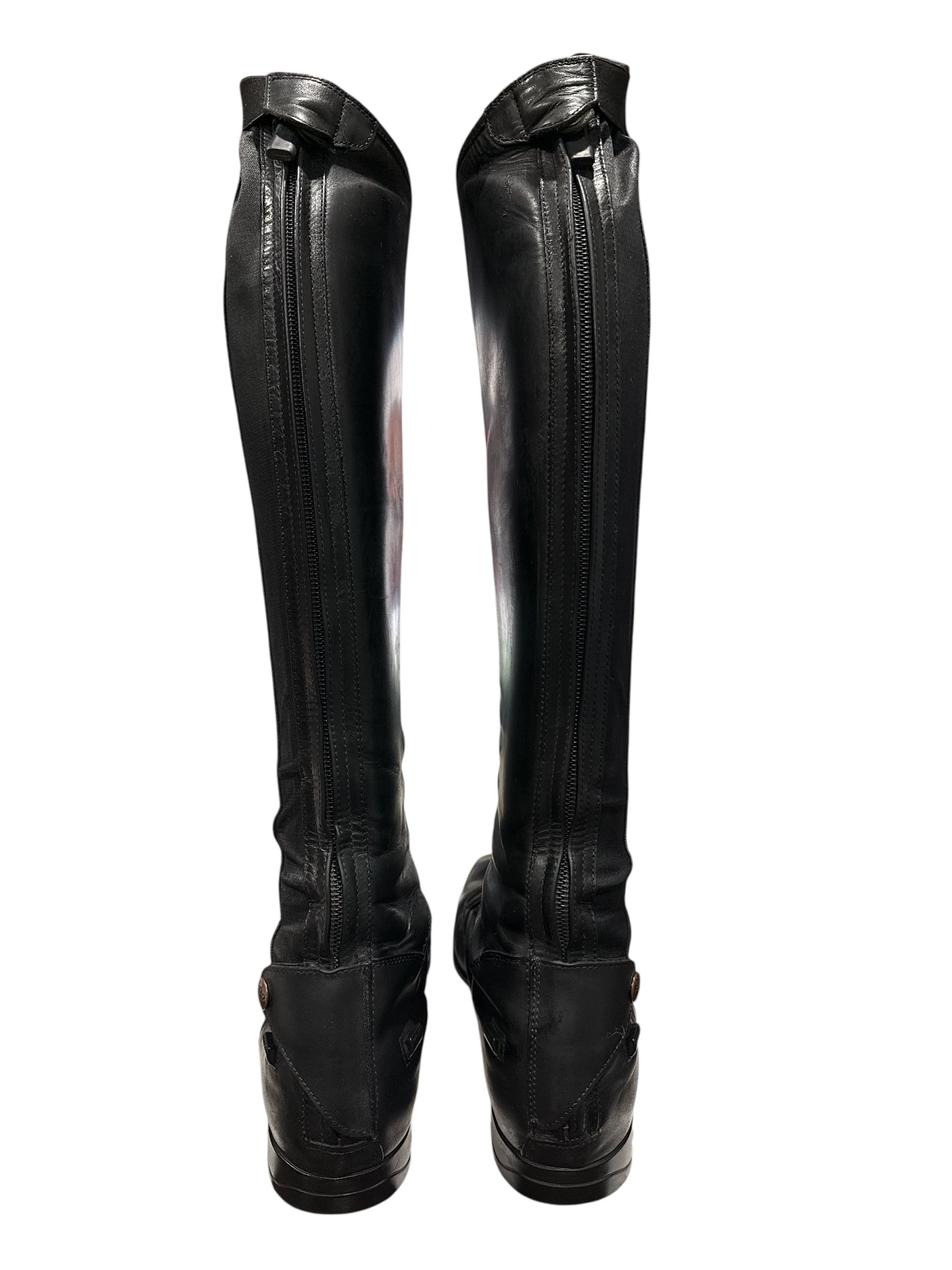 Parlanti Woman's Tall Miami Field Boots Black Size 41 MH +