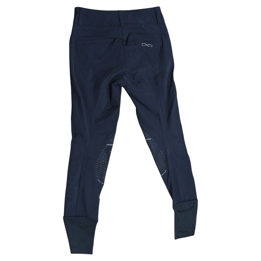 Animo Naspre Women's Knee Grip Breeches Navy Blue Size IT38 US24