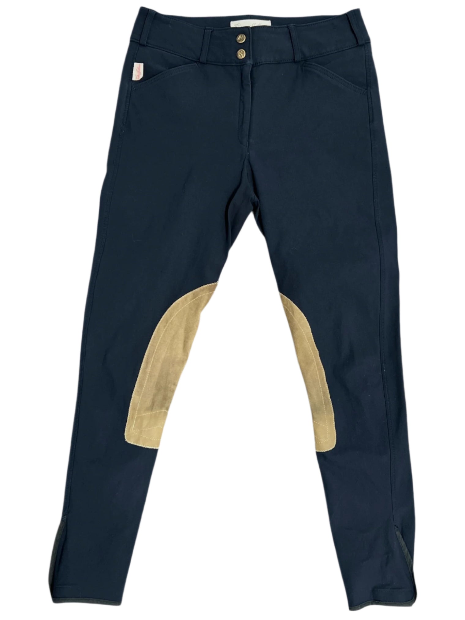 The Tailored Sportsman Trophy Hunter (style #1963) Breeches Size 28 - Black & Blue / Tan