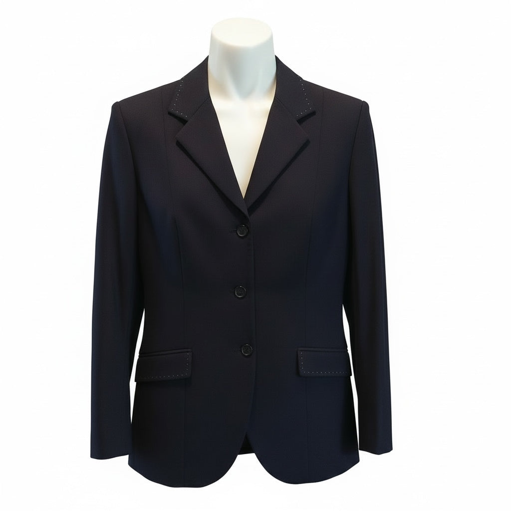 ALE Tailor Made Custom Men's Show Coat "The Iconic" Sample IT 46/Navy Blue