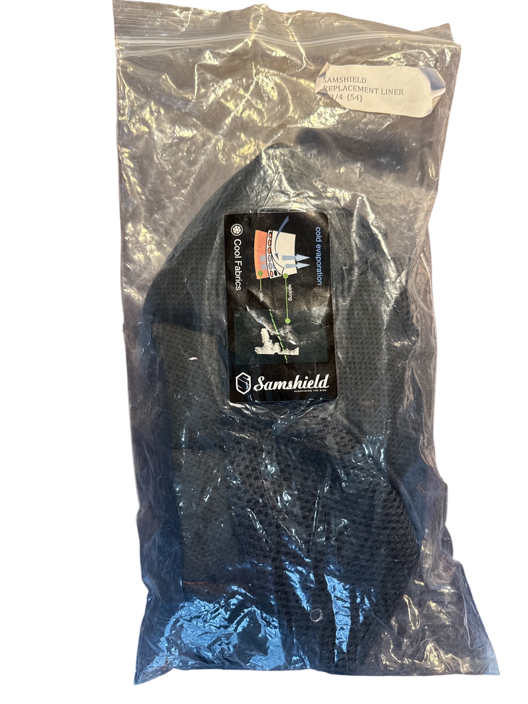 Samshield Shadowmatt 1.0 Helmet Liner Size 54 (6 3/4) NEW