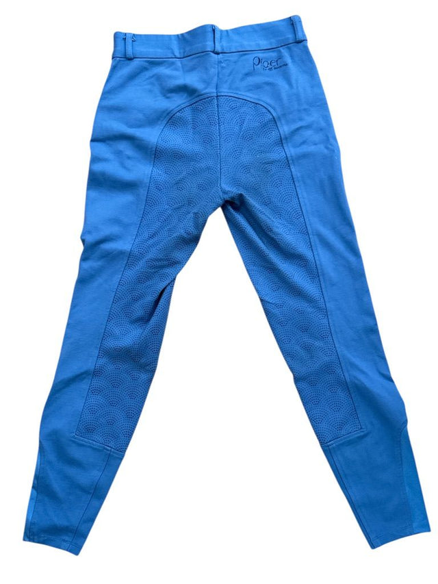 SmartPak Piper Full Seat Grip Breeches - Blue / Size US 28 R