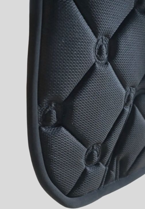 Montar Flow Dressage Saddle Pad Black, Cob Size NEW