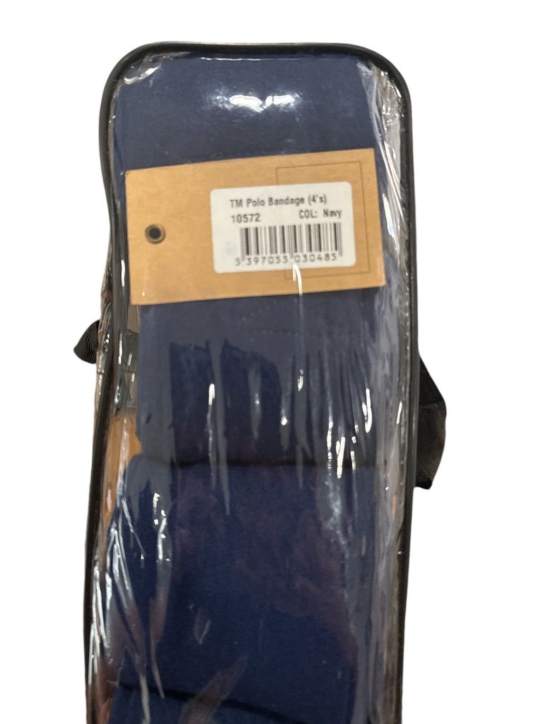Turfmasters Polo Bandage Wraps (Set of 4) Navy - NEW