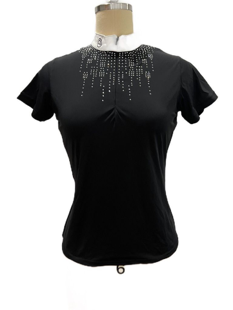 Montar Thora Competition Shirt Black Short Sleeve S