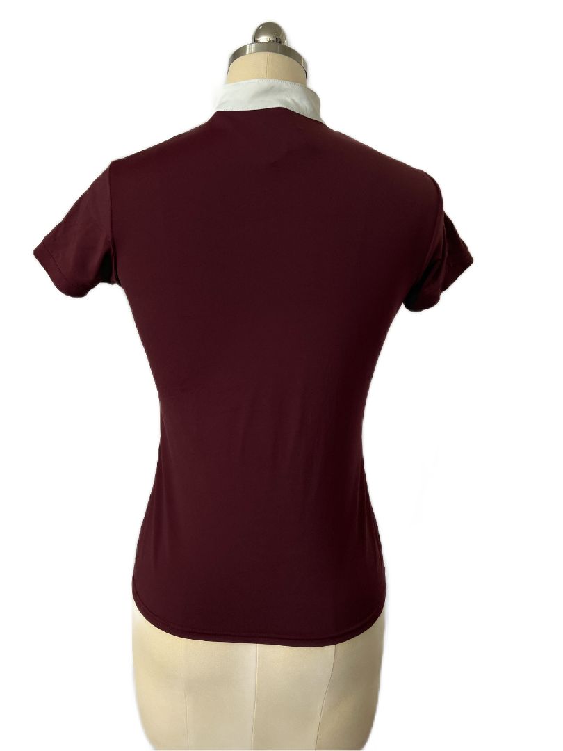 Montar Thora Competition Short Sleeve Shirt - Plum / Size XS