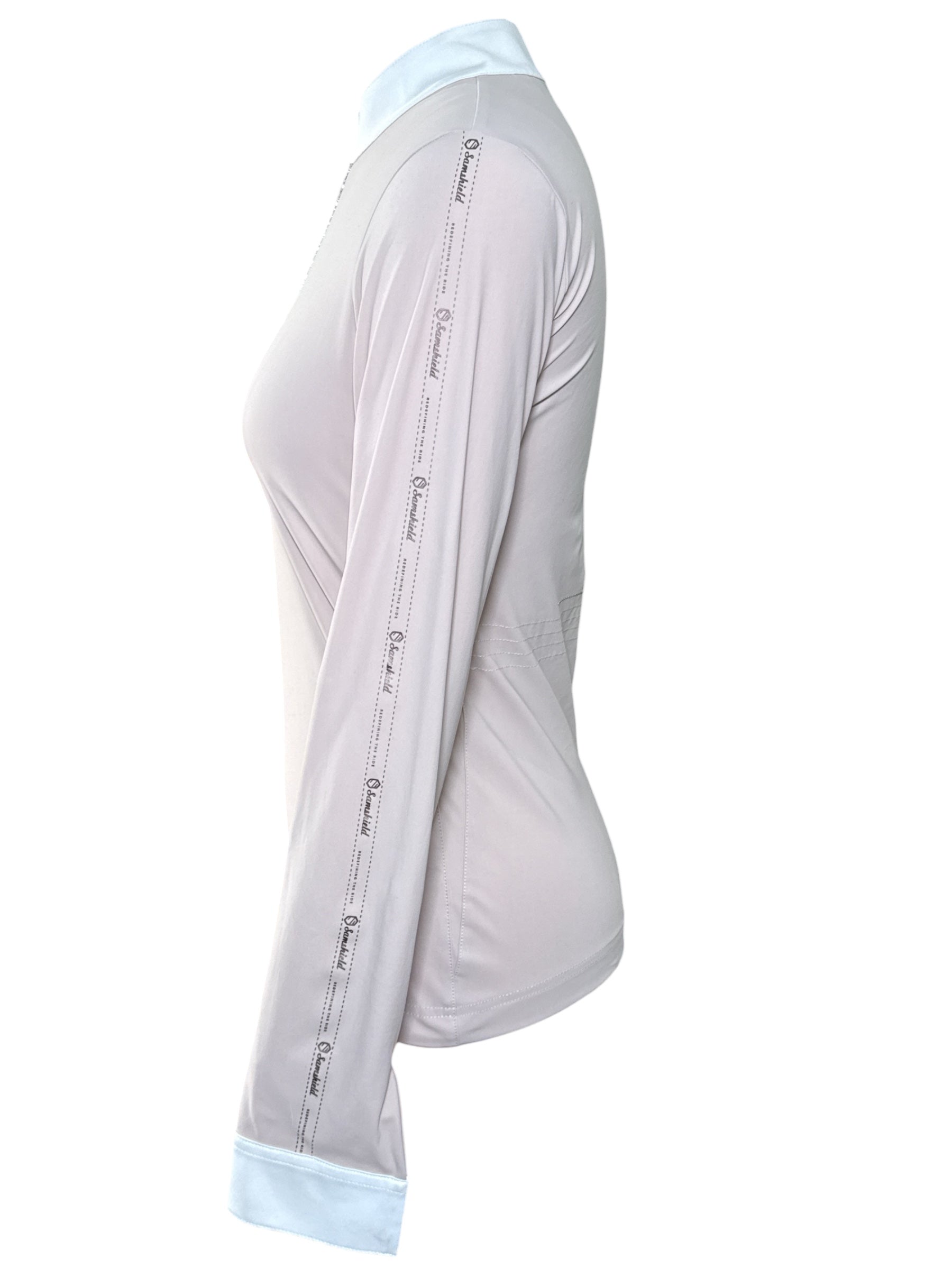Samshield Long Sleeve Show Shirt - Light Pink / Rose Gold - Size Small