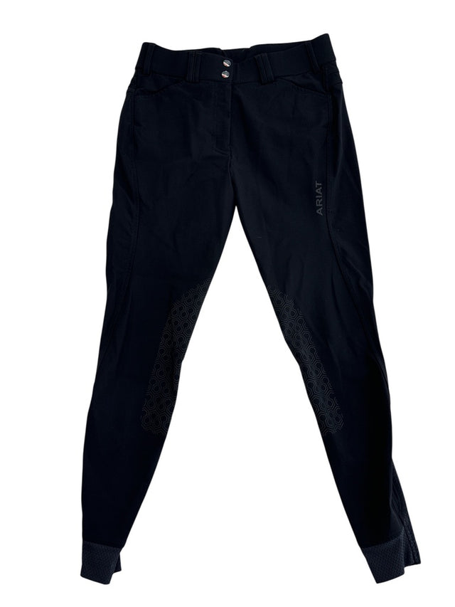 Ariat Tri Factor Grip Knee Patch Breech - Black / Size US 26L