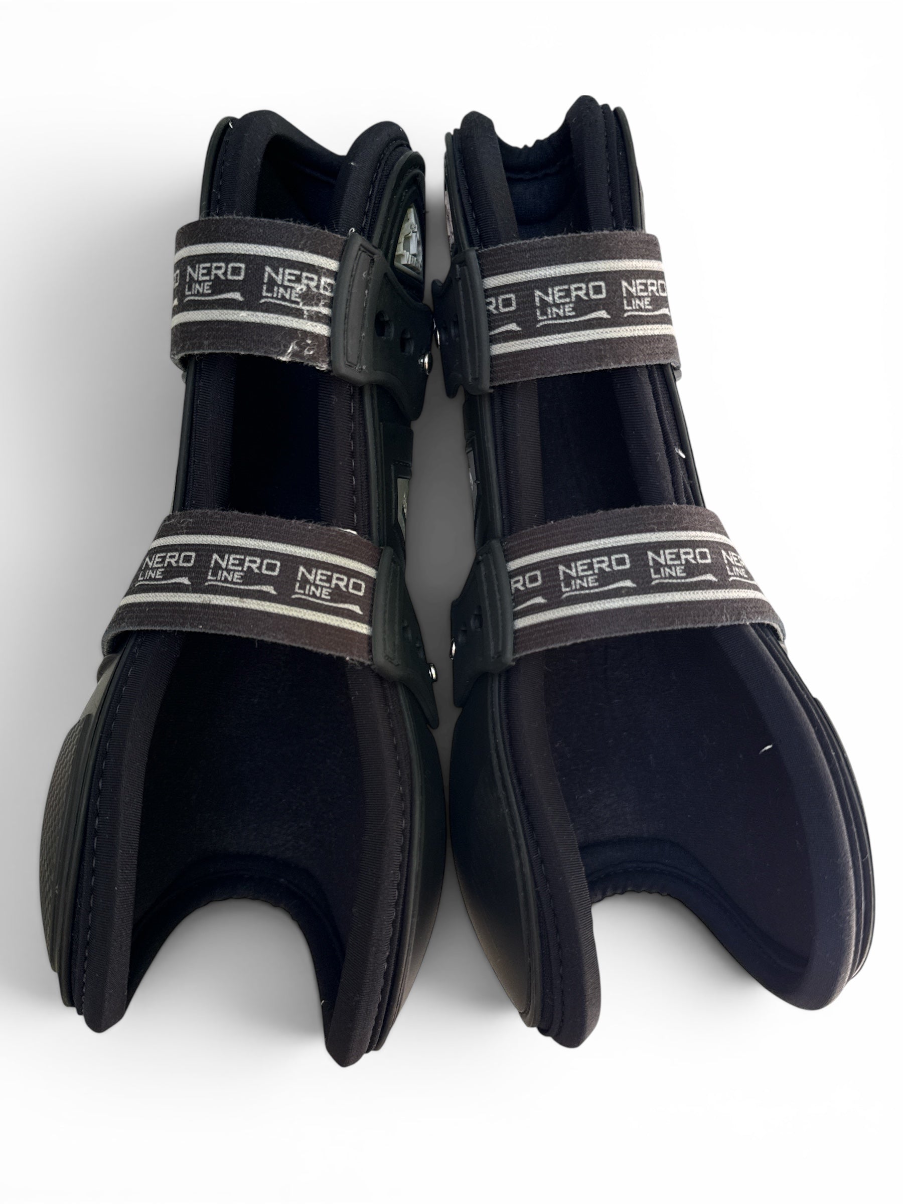 Veredus Open Front Carbon Gel Boots - Black / Size Large