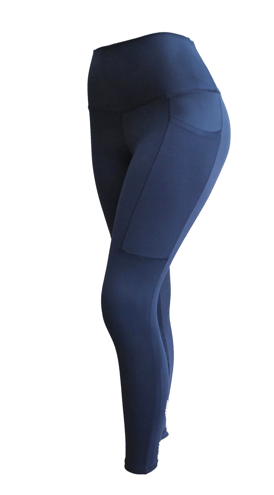 Barn and Beyond Equestrian The Finn Knee Grip Legging Breeches - Navy / Size Small NEW