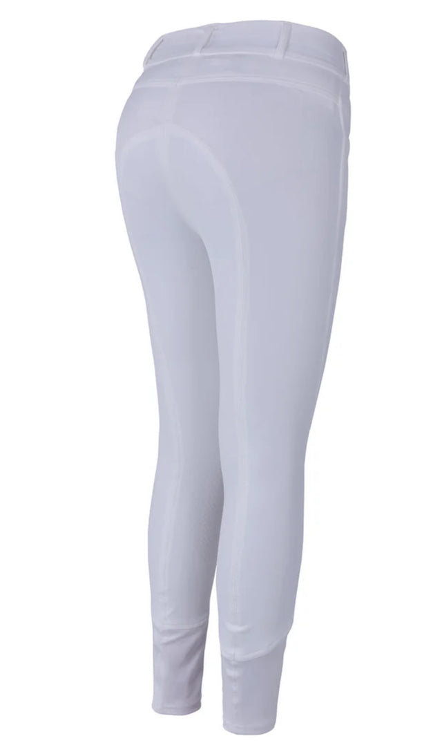 Kingsland Women's Classic Collection KLkadi Knee Grip Riding Breeches - White / Size EU 42 (US 32) NEW