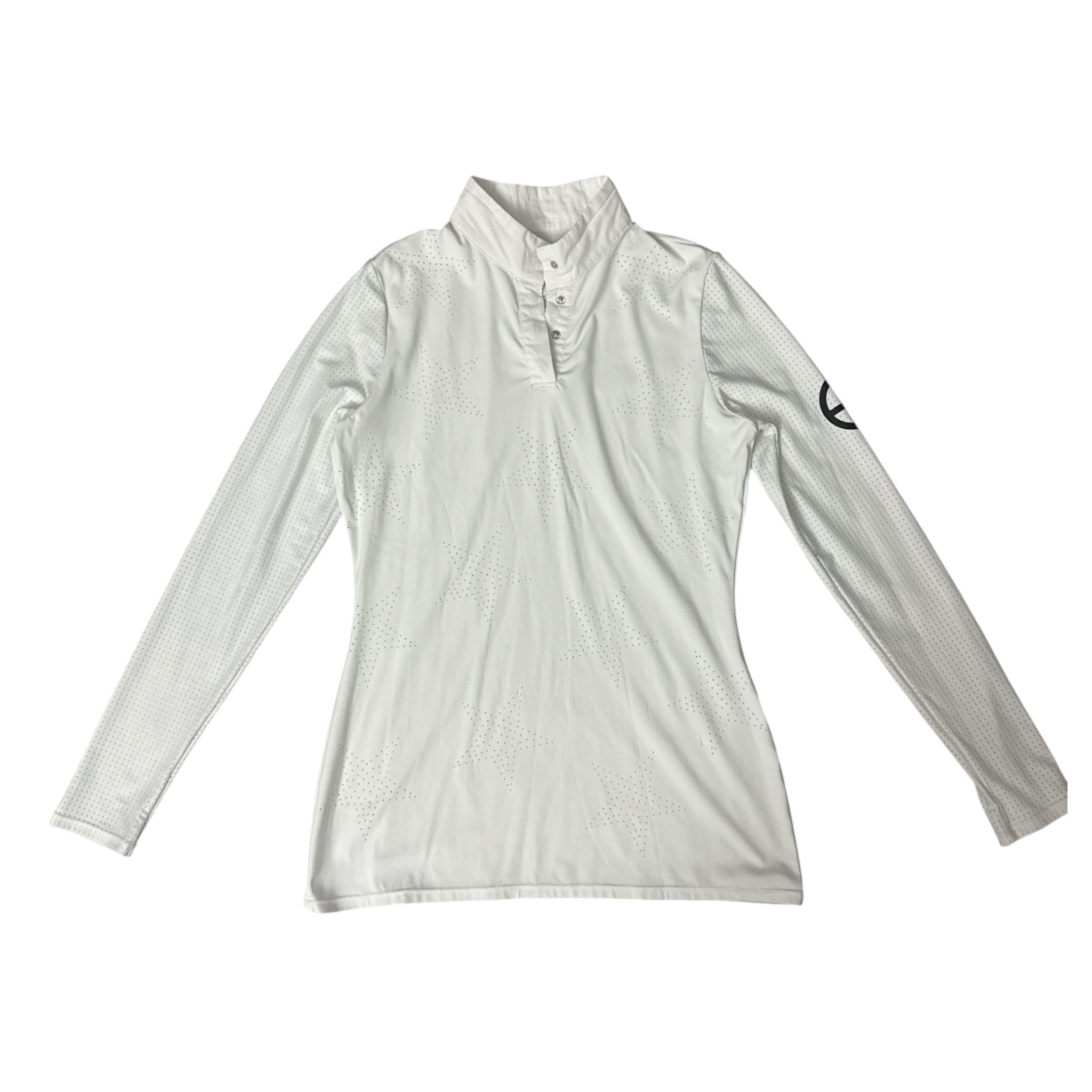 Equestrian Club Star Show Shirt - White / Small