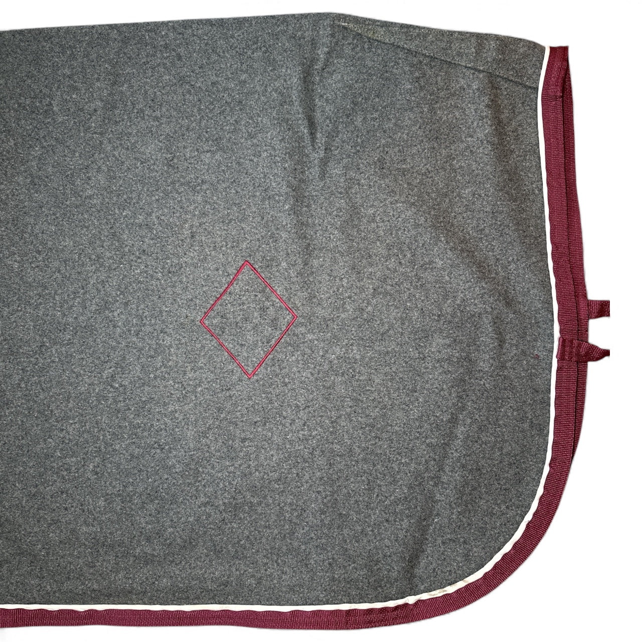 Saratoga Horseworks Wool Exercise Rug - Grey / Size 82" - 84"