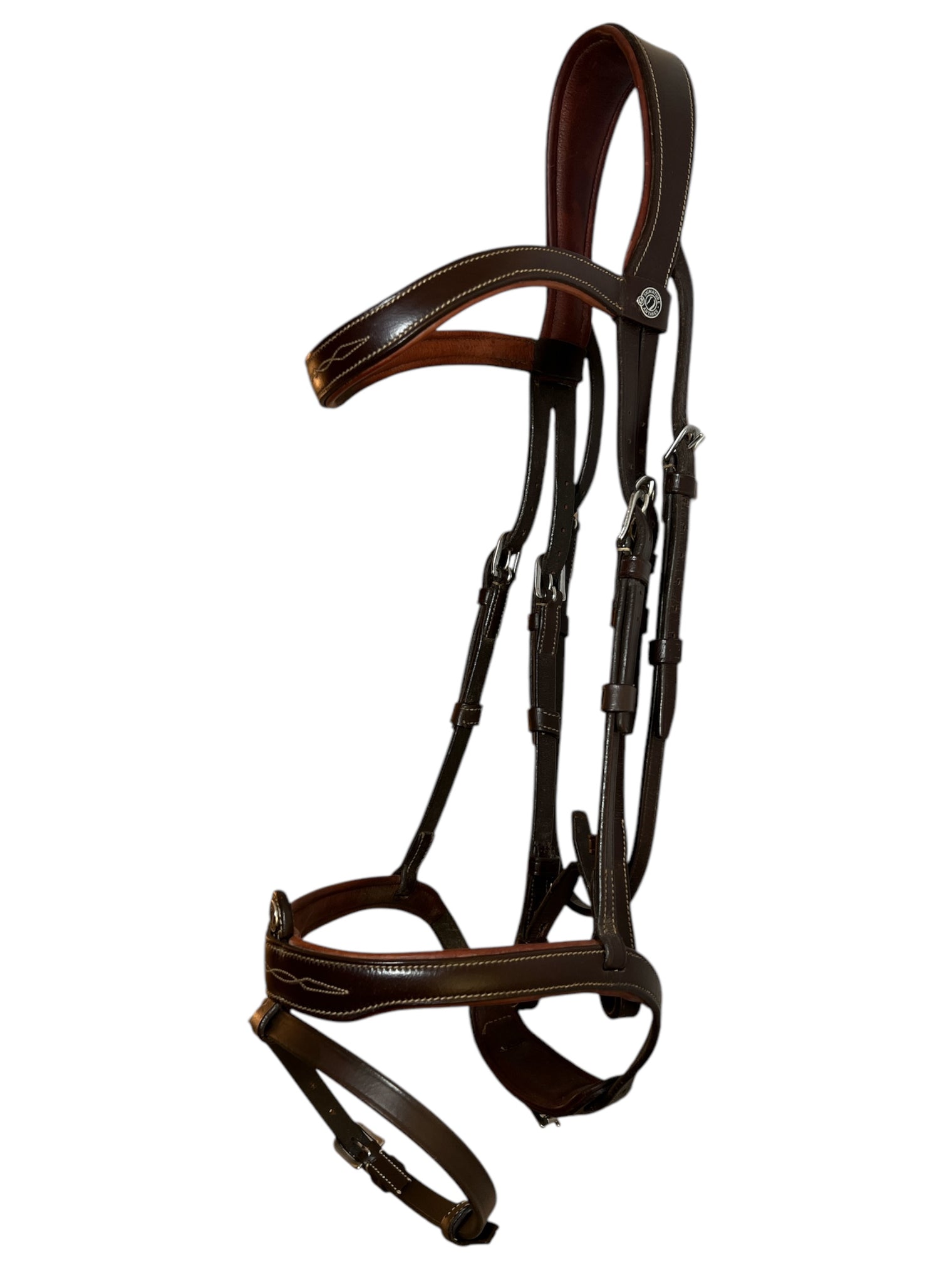 Antares Signature Flash Snaffle Bridle - Full / Horse Size