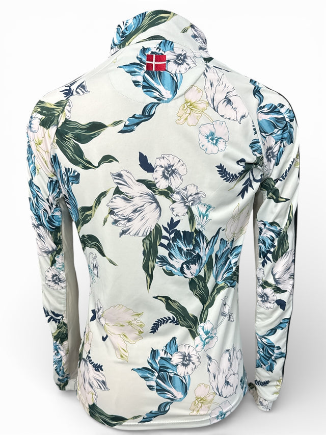 Kastel Denmark White Floral Sunshirt / Size Small