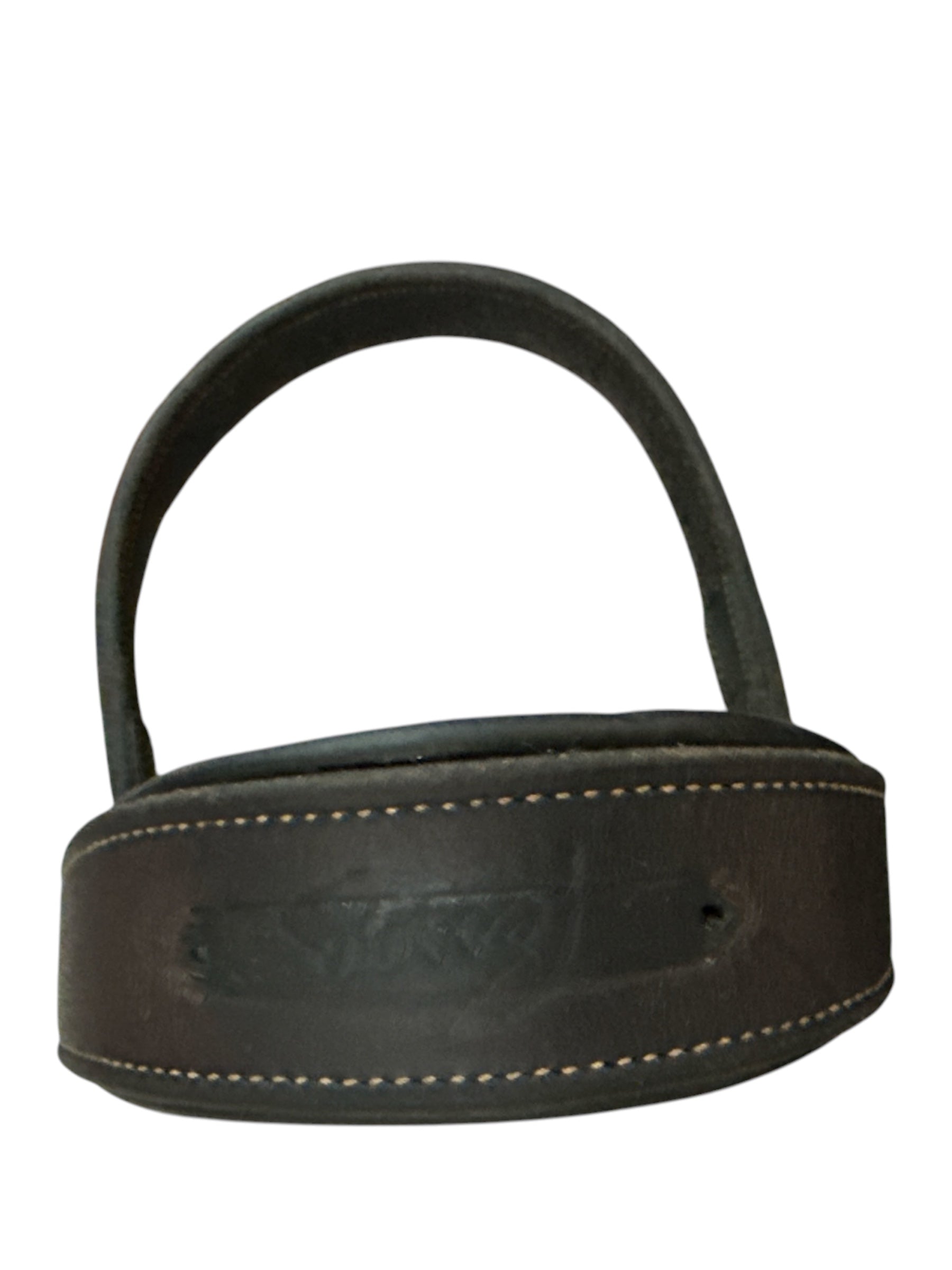 Pessoa Pro Fancy-Stitched Wide Nose Bridle with Reins -Dark Brown / Full Size
