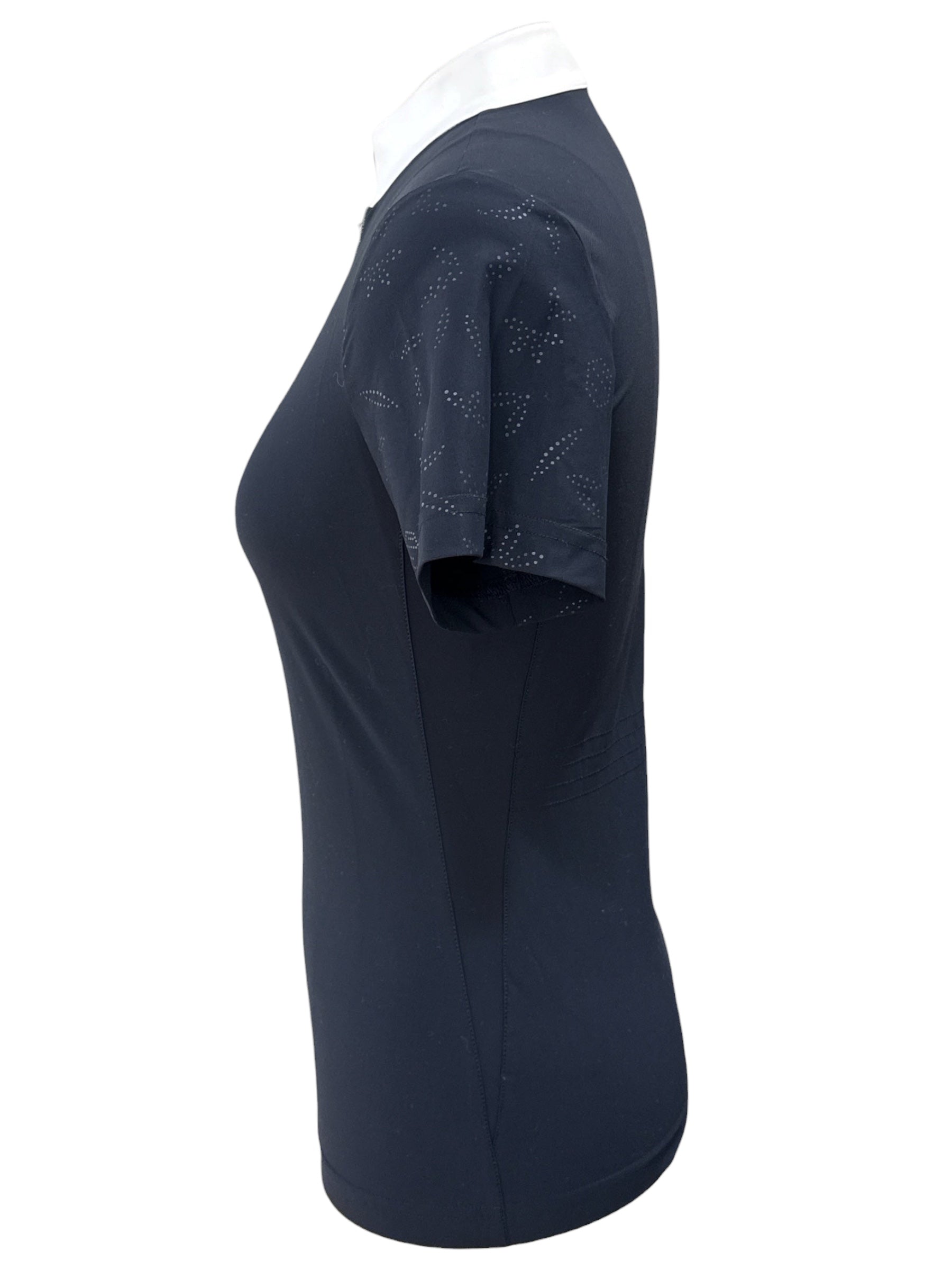 Samshield Aloise Short Sleeve Show Shirt - Navy / Size Small NEW
