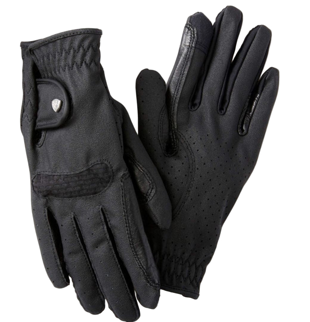 Ariat Archetype Grip Glove Women's - Black / Size 7