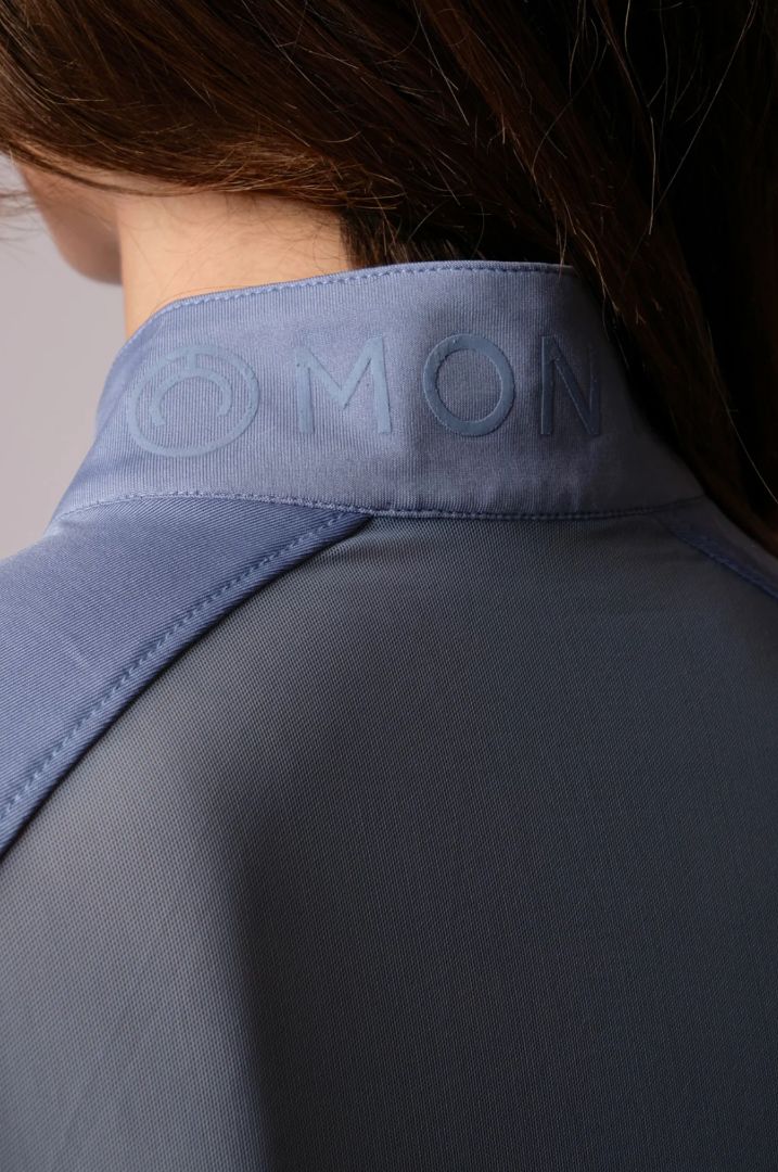 Montar Honey Mesh Short Sleeve Shirt - Dove Blue / Size XL NEW