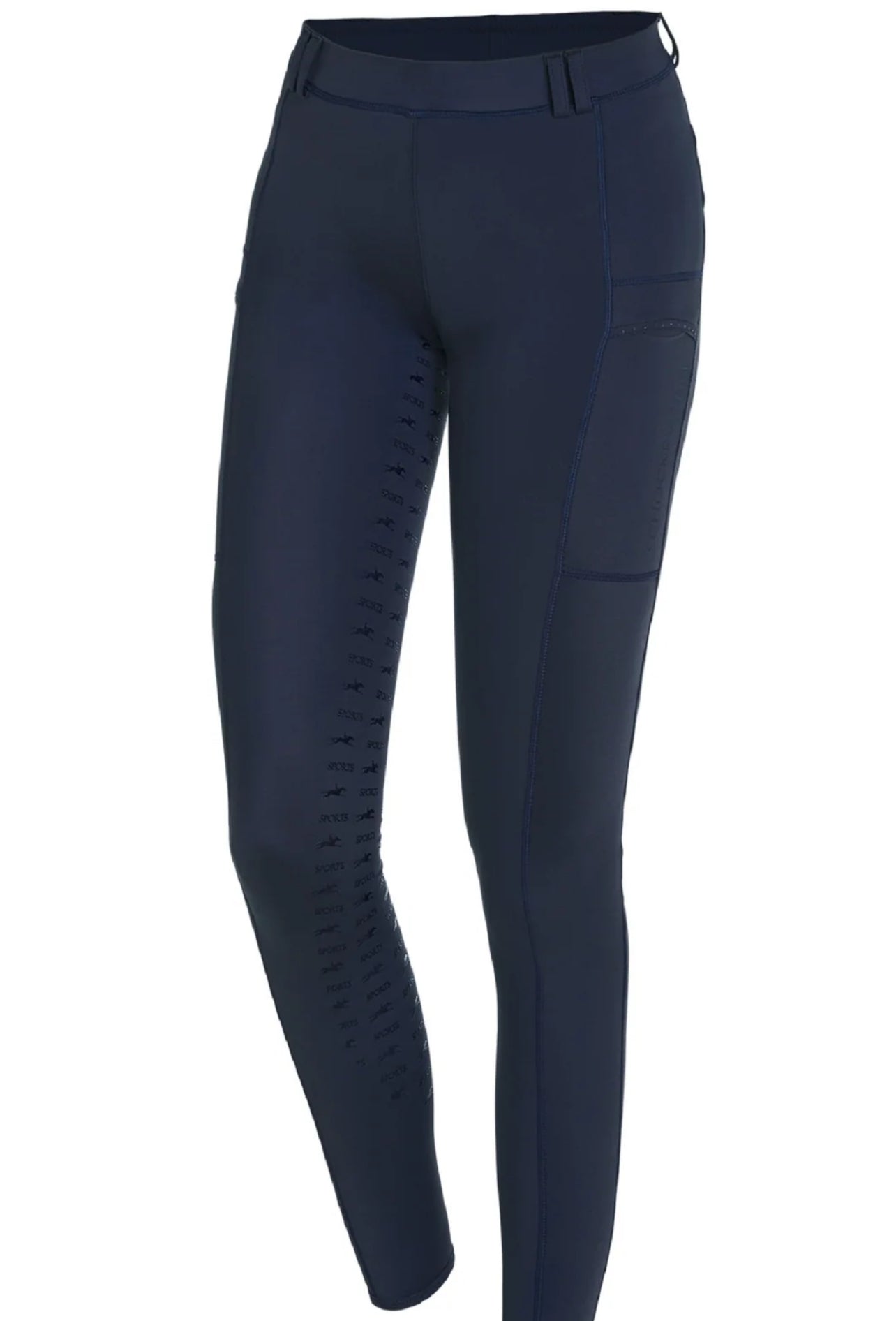 Schockemohle Air Pocket Full Seat Grip Riding Tights - Black Size EU 36/US Small