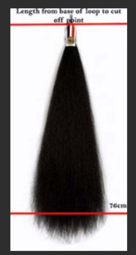 Champion Tails Tail Extension / White - Standard Weight 225g - 30”