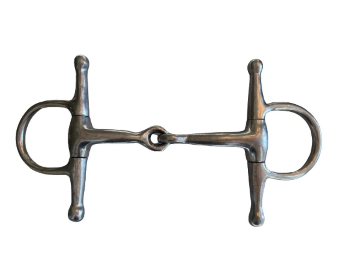 Jointed Snaffle Full Cheek Bit 4 1/2"