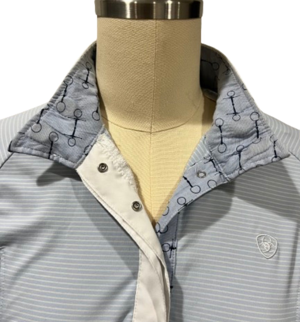 Ariat Women's Marquis Show Shirt - Blue / Size Small