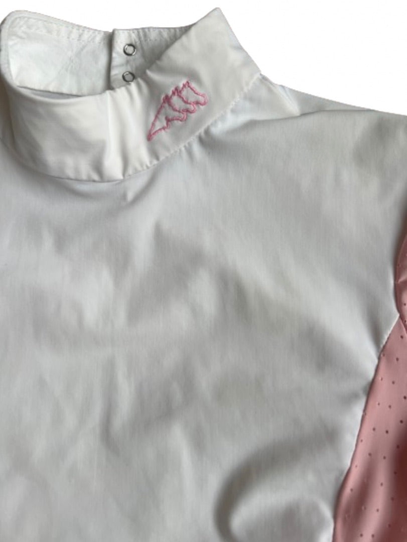 Equiline Girls Youth Short Sleeve Show Shirt - Youth Size 8/9