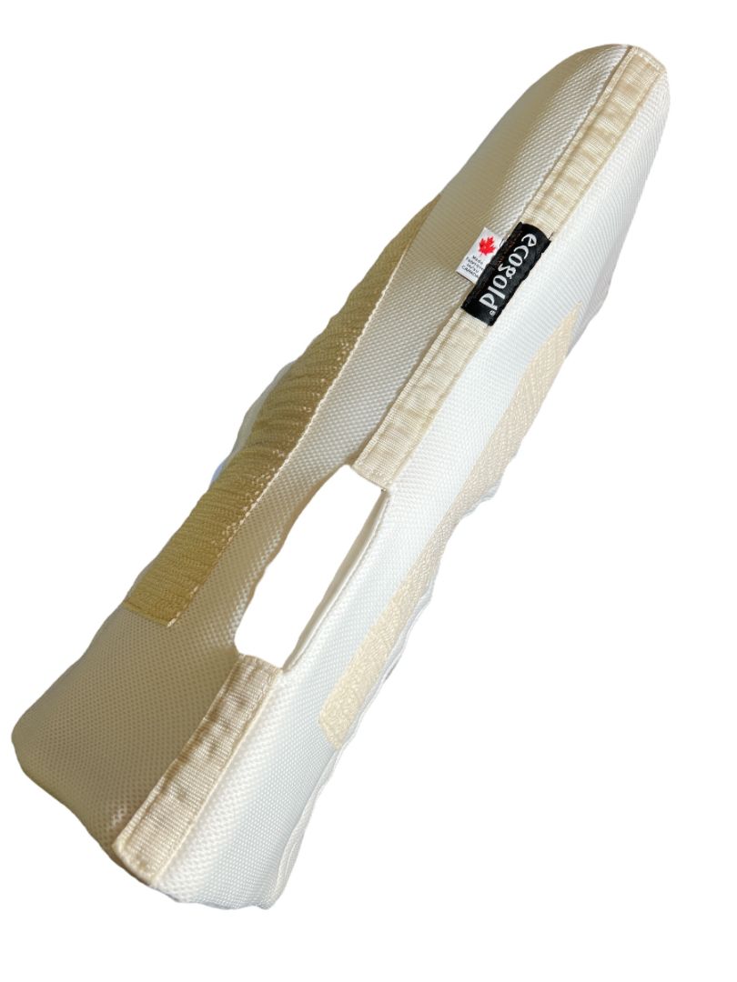 EcoGold Coolfit Dressage Saddle Pad - White / Standard Size