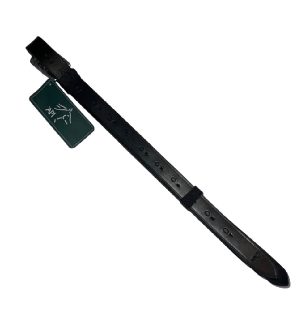 API Stirrup Leathers Pair/Black 135 CM