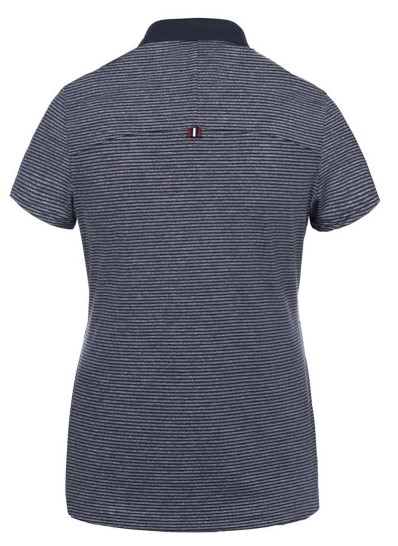 Cavallo Women's "Suri" Polo Shirt Dark - Blue / Size US 12