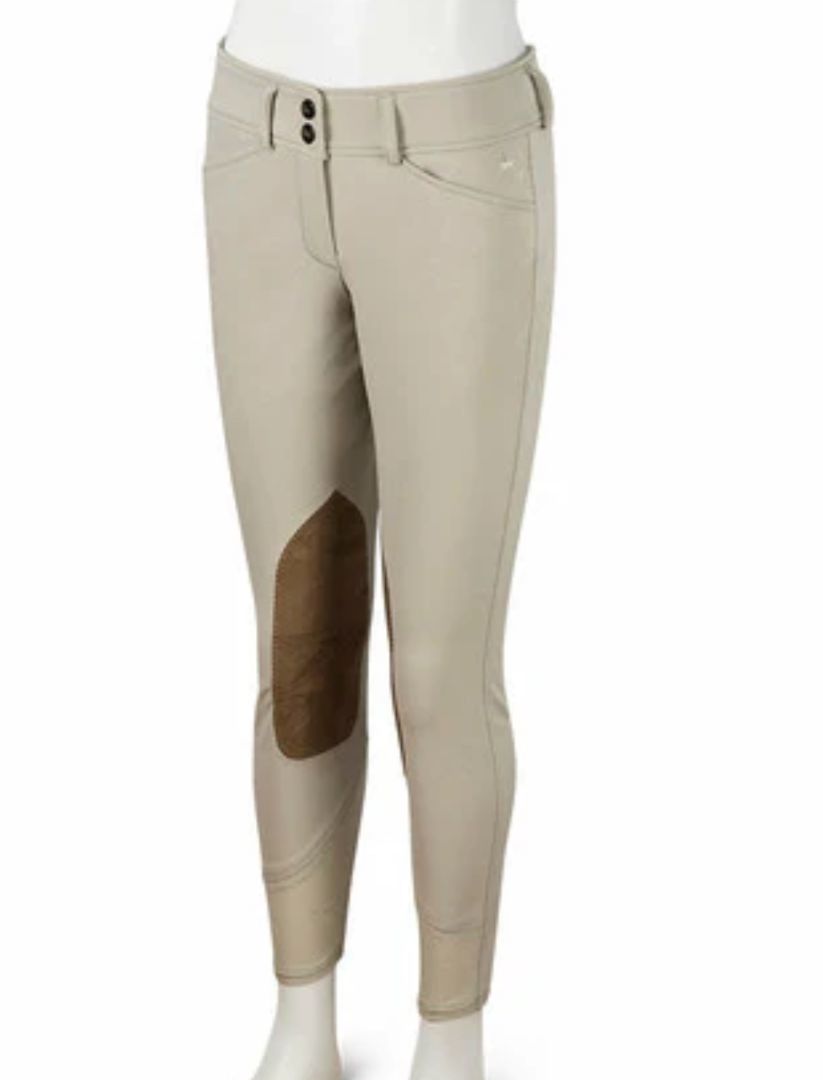 RJ Classics Grey Label - Girls Harrisburg Breeches - Sand Tan / Size 16 R NEW