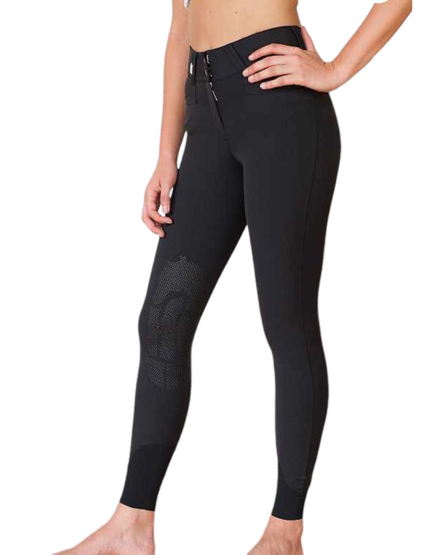 For Horses Remie Women's Breeches - Black / Size IT 40