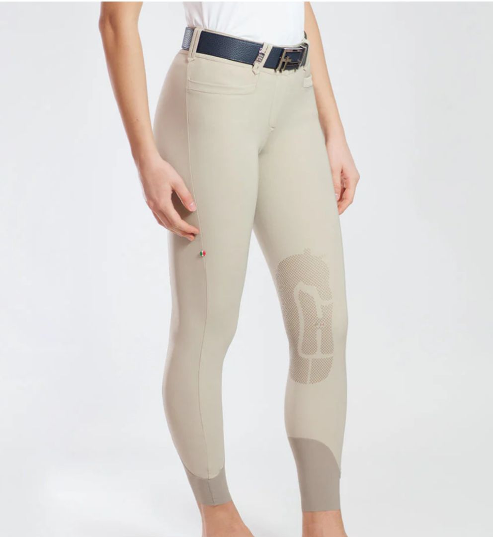 For Horses Remie Women's Breeches - Tan Beige  / Size IT 40
