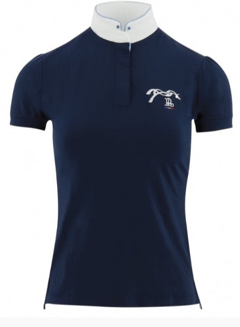 Penelope Madrid Women's Competition Polo Shirt - Navy / XL NEW