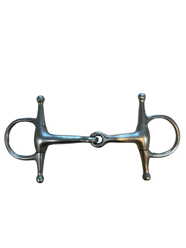 Jointed Snaffle Full Cheek Bit 4"